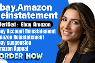 do ebay reinstatement etsy, amazon tiktok account and appeal letter poa