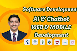 develop custom ai website or full stack ai saas application