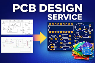 design pcb and provide manufacturing ready gerber files