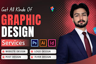 create professional graphic design, logo, flyer and social media posts