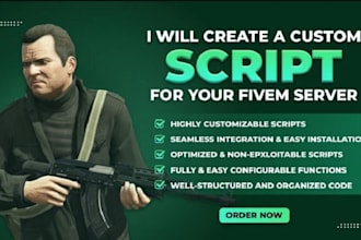 sell fivem ready made roleplay server with custom scripts cars and mlos