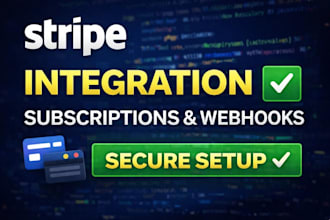 integrate stripe payments and subscriptions into your web app