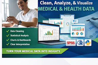 clean, analyze, and visualize medical and health data