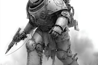 design a warhammer 40k character and creature