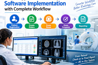 set up ris radiology information system