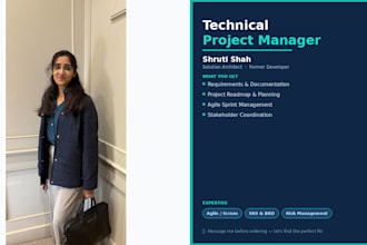 be your technical project manager for software planning, sprints, and delivery