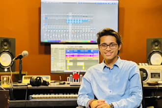 be your professional music producer and mixing engineer