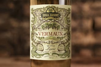 do premium logo and label design for wine, beer, and brewery