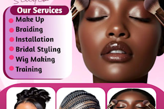 design unique, eye catching flyers