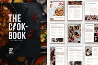 write and design recipes, cookbook formatting cookbook design for amazon kdp