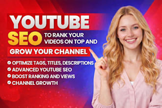 do best youtube video SEO expert optimization and channel video rangking manager