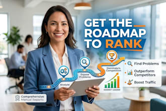 provide website SEO audit report and competitor analysis