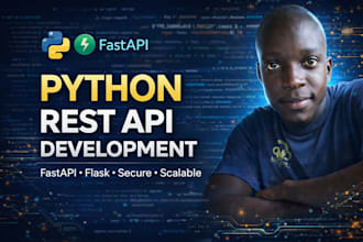 build scalable rest apis with python fastapi or flask