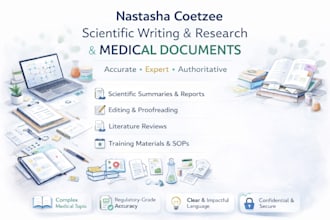 proofread and edit your scientific or academic writing in english