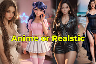 ultra realistic ai girls, influencers, or characters
