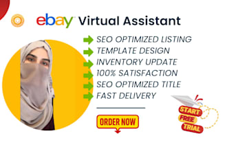do ebay listing, seo title optimization, store management