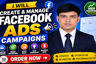 create and manage facebook ads campaigns