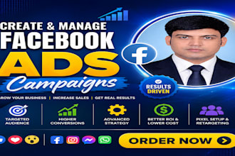 create and manage facebook ads campaigns