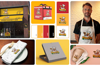 create premium restaurant branding and logo identity design