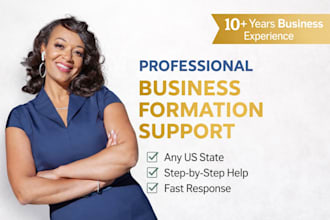 help you register your llc in any US state professionally