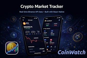 build a realtime crypto price tracking app in react native