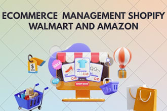 do shopify amazon and walmart ecommerce stores