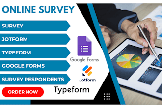 get over 5000 audience to fill online survey forms and typeform or questionnaire