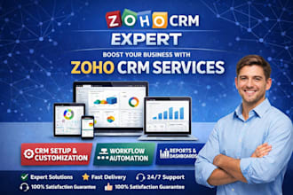 setup zoho site zoho workflow zoho campaigns zoho books and zoho crm