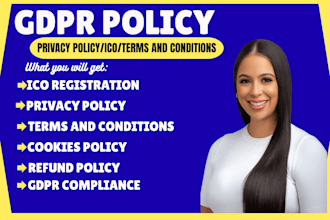 ico support, gdpr policies, privacy policy, ai governance documents