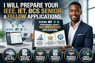 prepare your ieee, iet, or bcs senior and fellow membership application
