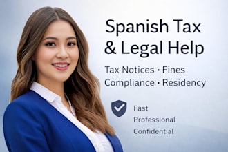 solve your spanish tax or legal problems professionally and fast