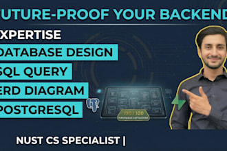 be your sql database expert for database design, postgresql, erd, sql queries