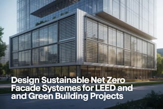 design sustainable net zero facade systems for leed and green building projects