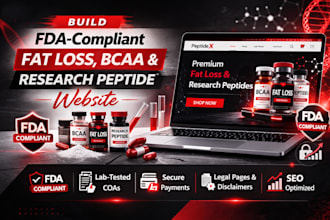 build fda compliant fat loss, research compliant, bcca peptides website