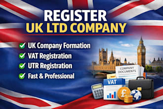 do UK company incorporation and vat registration for residents and non residents