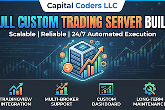 build a custom trading server for automated trading