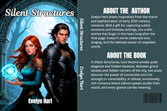 design illustrated dark fantasy gay lgbto romance and erotica book cover for kdp