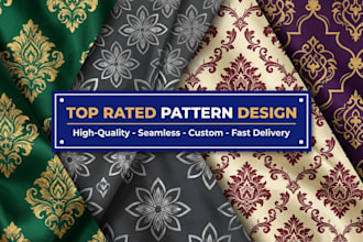 design the textile pattern, seamless, floral pattern design