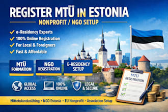 register mtÜ nonprofit organization mittetulundusühing in estonia