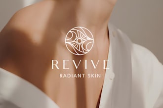 do timeless luxury fancy logo, candle, cosmetics and fashion
