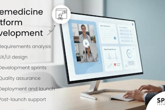develop custom ai telemedicine website, ai doctor consultation website