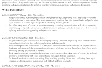 be your professional virtual legal assistant