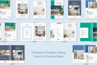 design magazine layout, brochure, product catalog, canva design, menu design