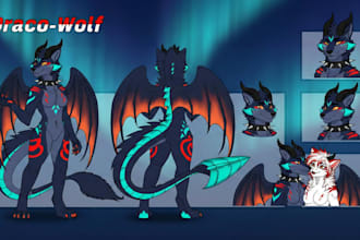 create fursona ref sheet furry reference sheet anthro ref sheet furry ref sheet