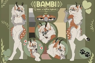 furry reference sheet fursona ref sheet anthro ref sheet furry ref sheet nsfw oc