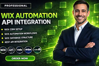 do wix automation, wix crm, wix database, wix integration, wix velo code