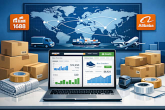 do amazon product research, product listing and dropshipping supplier sourcing