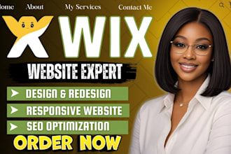 build wix website design wix website redesign wix website setup wix online store
