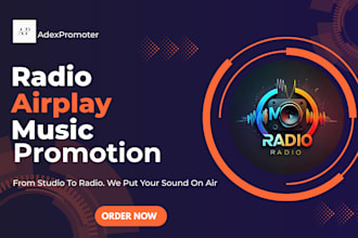promote and airplay your song to top performing college radio and online radio