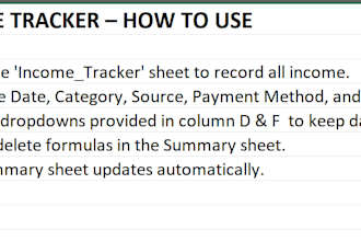 build a personal finance budget tracker in excel